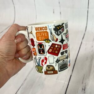 Movie Trivia Ginger Fox Coffee Mug The Movie Buff with 50 Iconic Movies